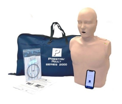 Prestan Professional 2000 - KPR figurína dospělého člověka s KPR monitorem a Bluetooth připojením