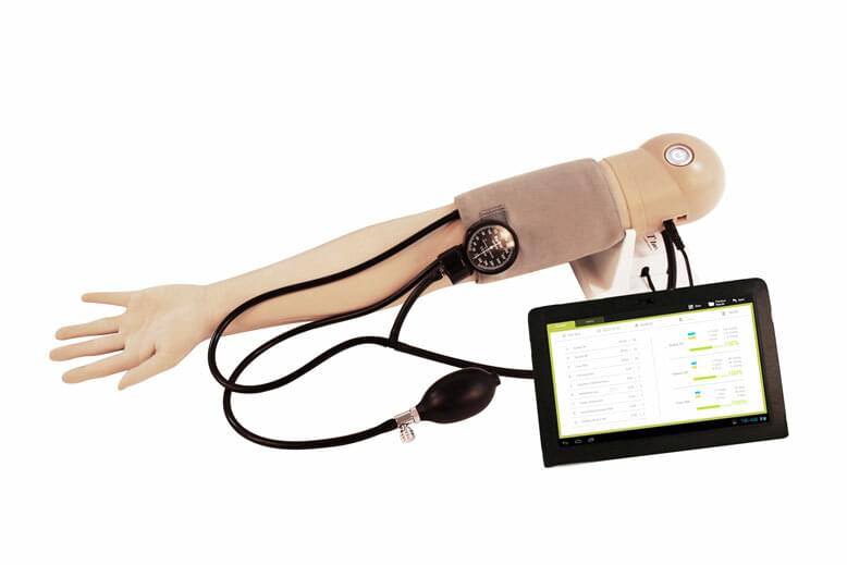 Simulátor pro nácvik měření krevního tlaku
