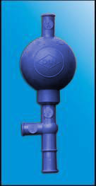 Balnek pipetovac Standard, modr, silikonov