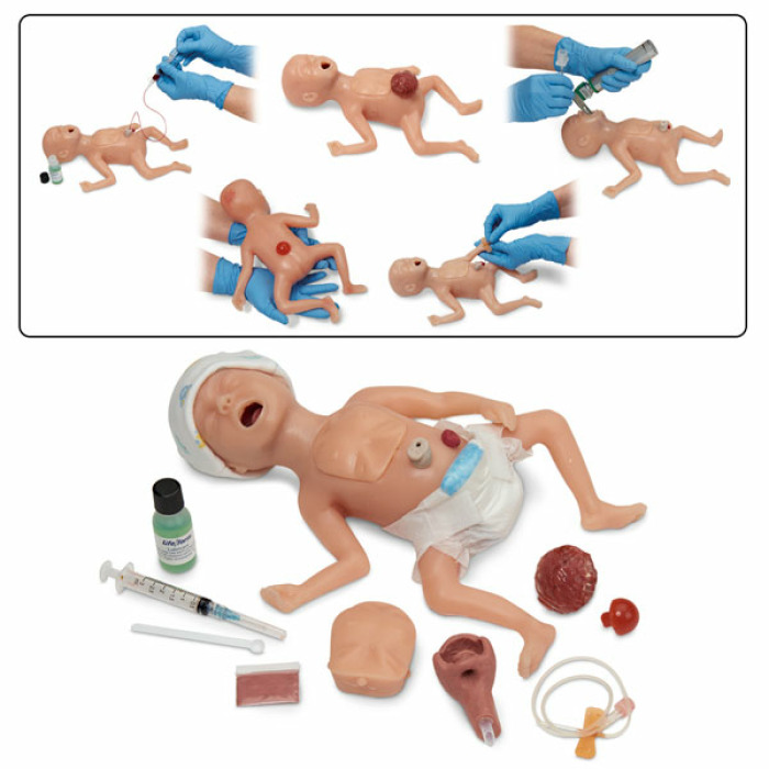 Micro-Preemie simultor pe o novorozence