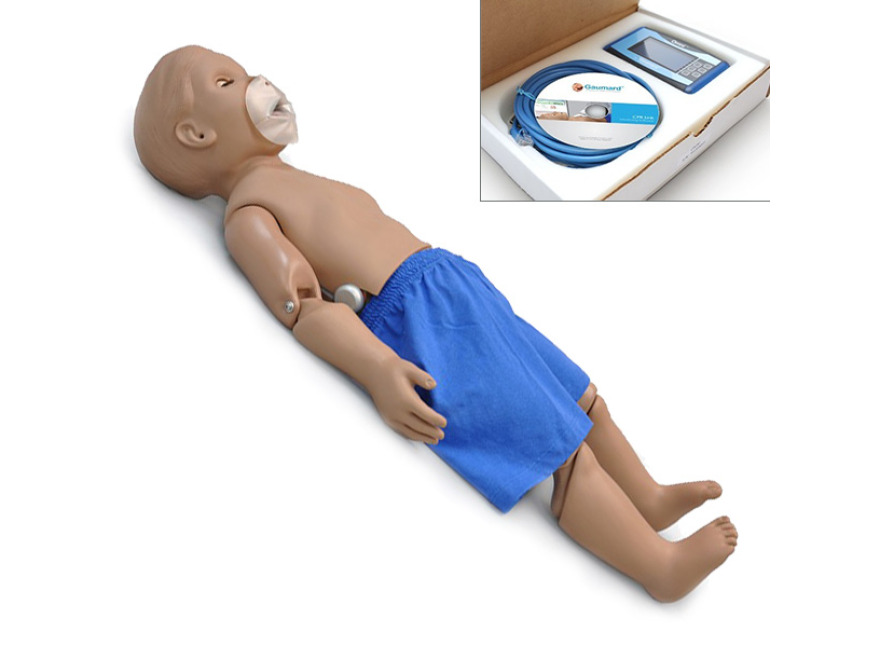 S114 - Simultor pro vuku CPR a traumatick pe  ron dt + OMNI Code Blue Pack