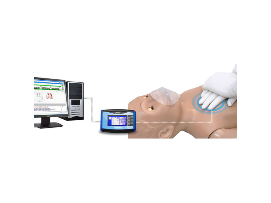 S154 - Simultor pro vuku CPR a traumatick pe  ptilet dt + OMNI Code Blue Pack